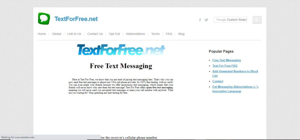 App to Send Anonymous Text