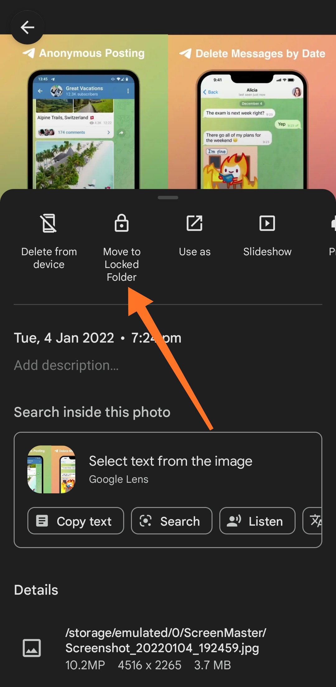 How To Hide Photos In Google Photos in iphone
