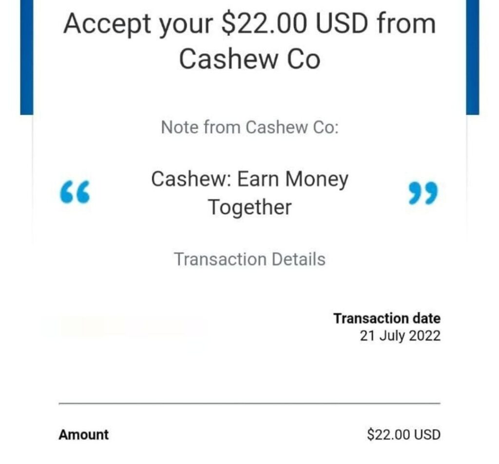 Cashew Surveys For Money