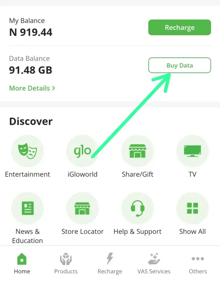 Glo 10GB For 1k
