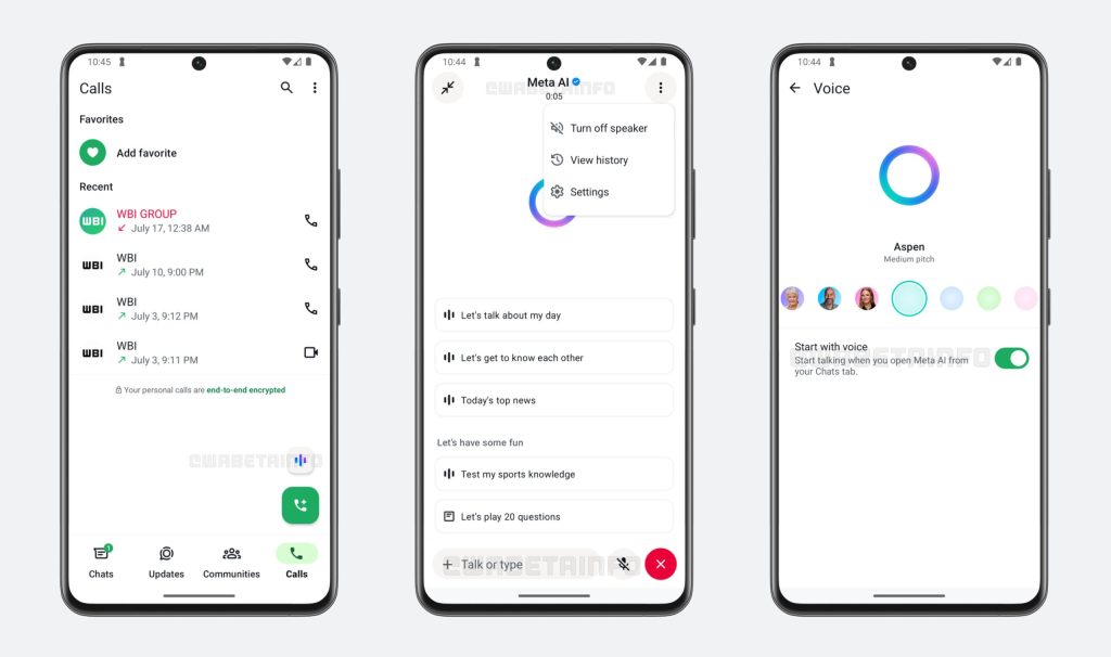 How to Use WhatsApp’s New Meta AI Voice Chat