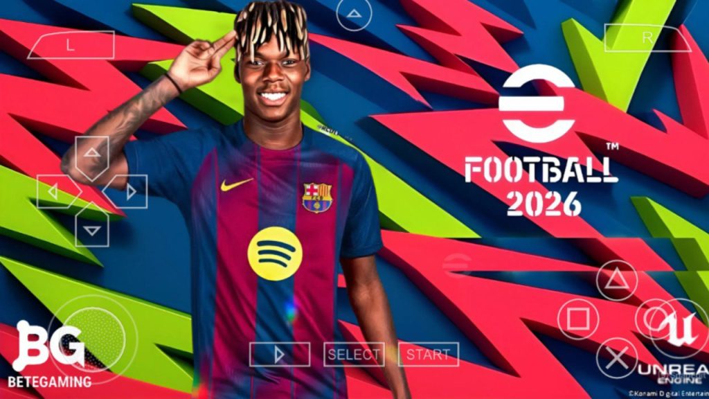 Download eFootball 2026 PPSSPP ISO With New Updates