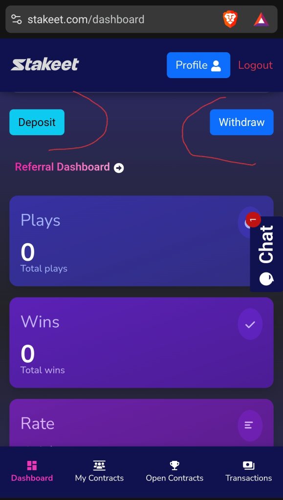 How To Withdraw From Stakeet 