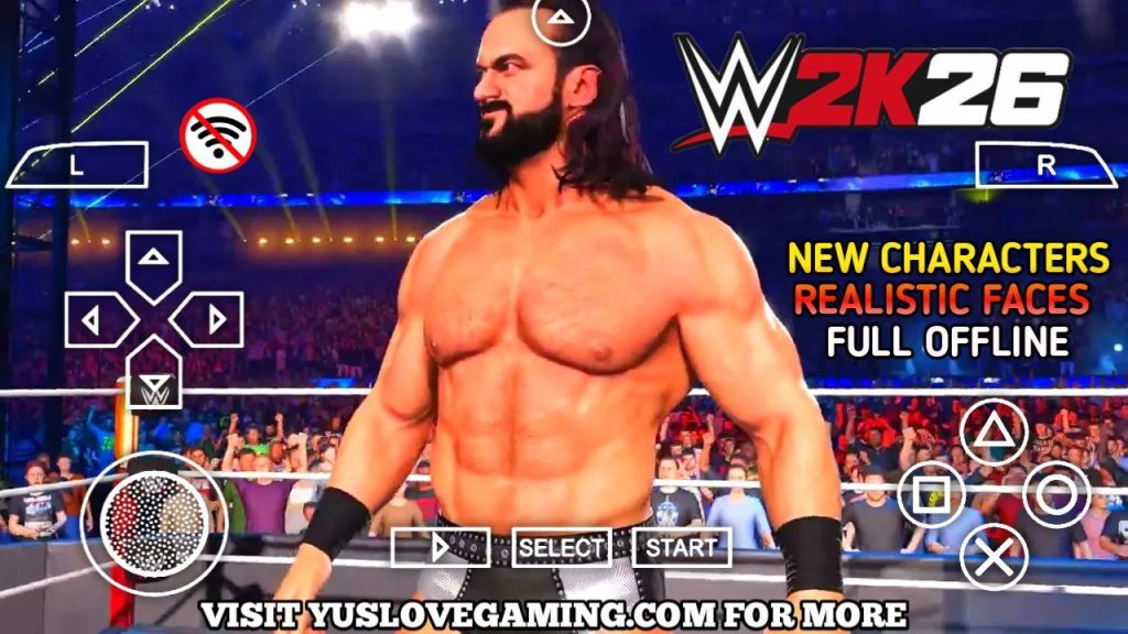 WWE 2K26 PPSSPP ISO DOWNLOAD Latest Version