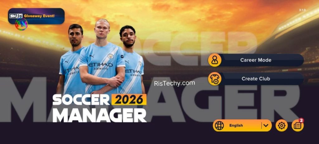 Soccer Manager 2026 Apk OBB Data File Download v3.2.4 With Unlimited Money