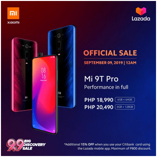 Xiaomi MI 9T PRO  official sale