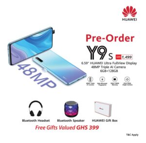 Huawei Y9s pre-order