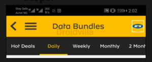 Mymtnapp daily data plan