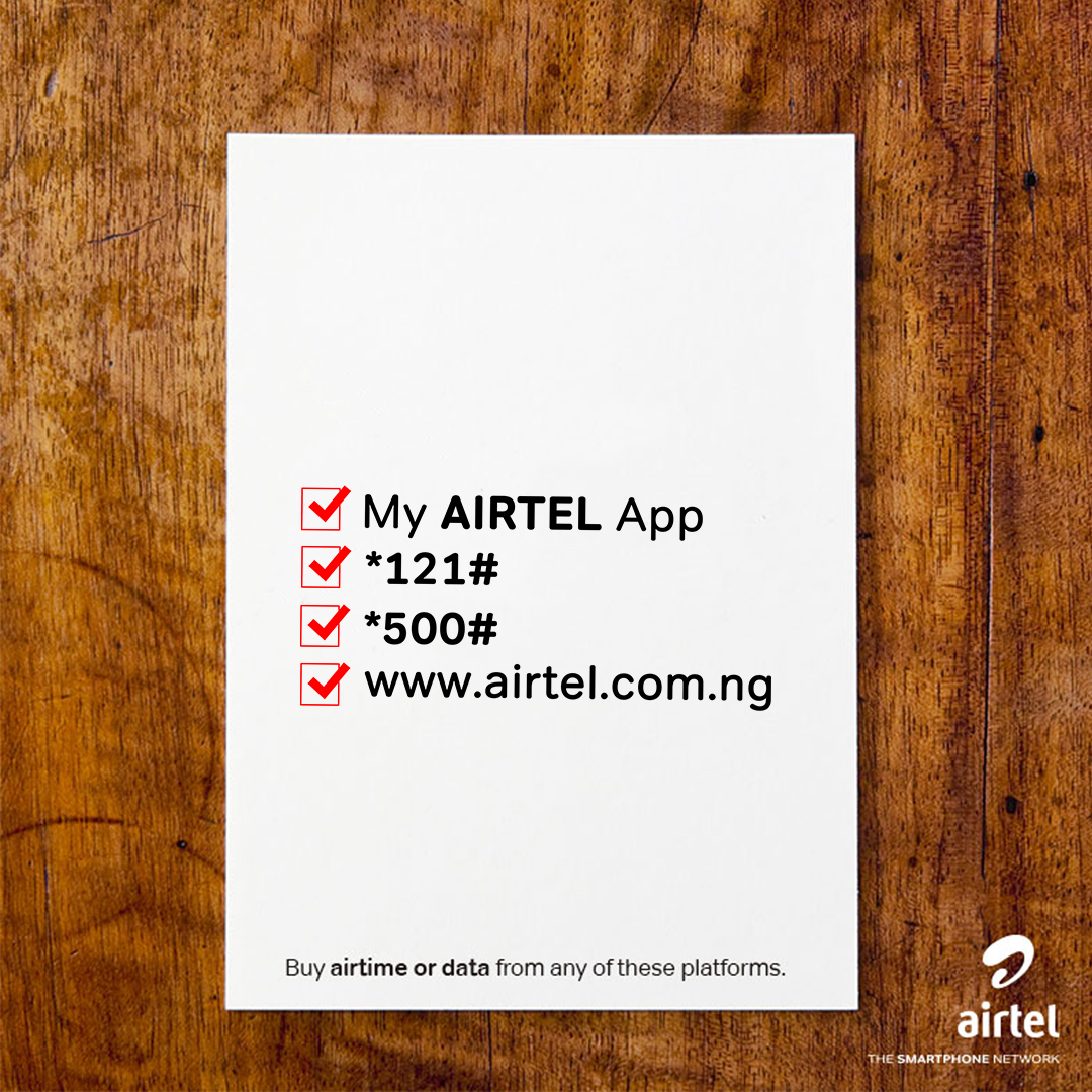 how to buy data and airtime on airtel