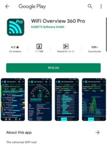 WiFi Overview 360 PRO