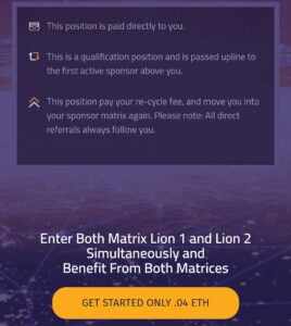 0.04 eth to join lionshare 
