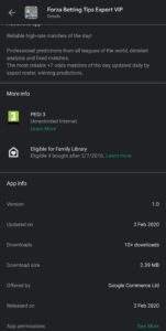 forza betting tips expert vip app info
