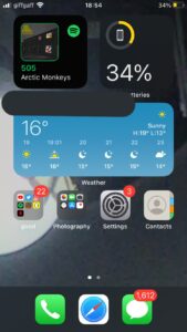 how to add Spotify widget ios 14