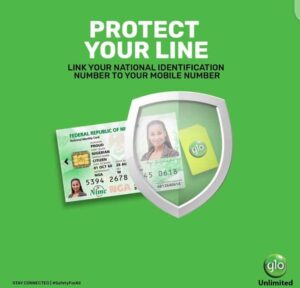 how to link glo sim with Nin