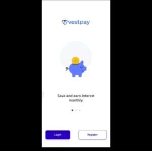 Vestpay registration page