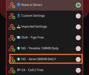 Airtel 500MB daily Stark VPN reloaded