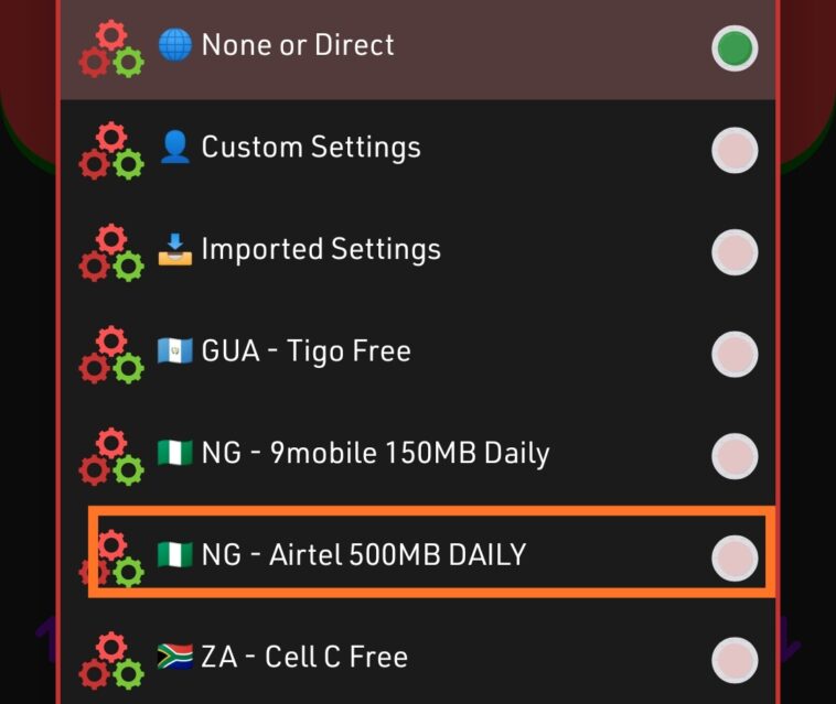 Airtel 500MB daily Stark VPN reloaded