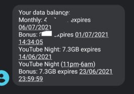 how to use mtn youtube night bonus data