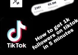 how to get 1k followers on tiktok in 5 minutes