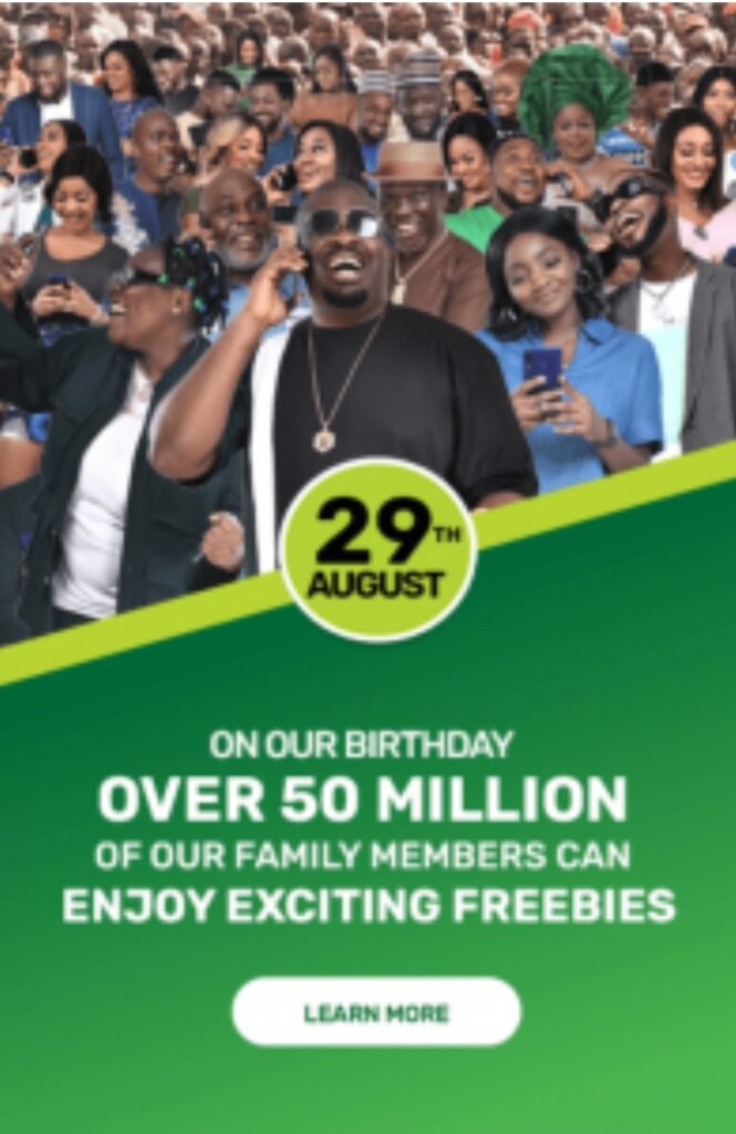 Glo anniversary free data and airtime 