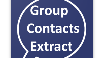 extract WhatsApp group contacts