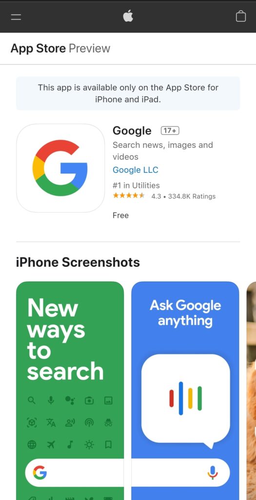 How to use Google reverse image search on android 