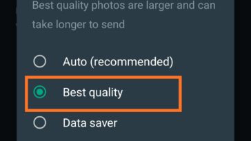 how to upload high quality photos on whatsapp status
