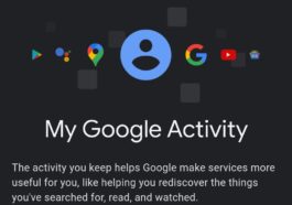 my google activity