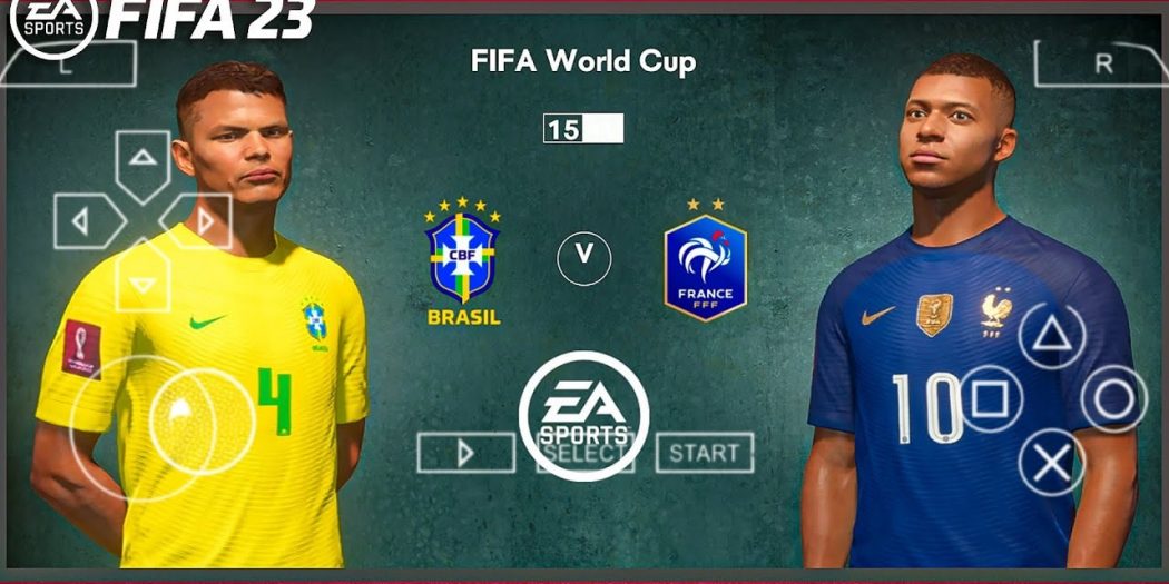 eFootball PES 2023 PPSSPP Camera PS5 Kits 2023 Android Download