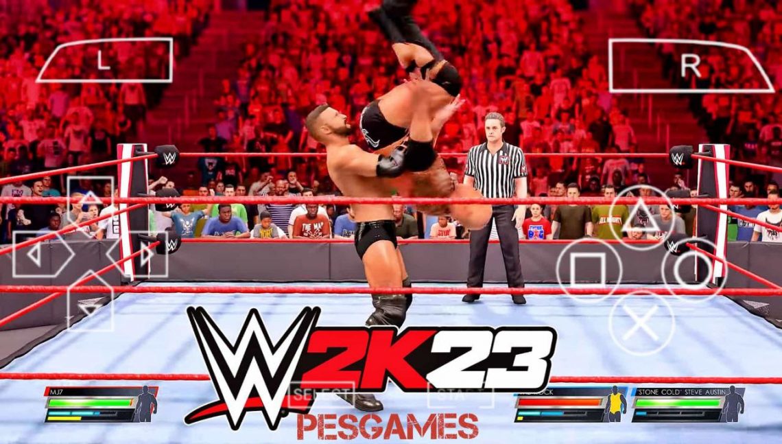 🔥(500MB)🔥WWE 2K23 ON ANDROID DEVICE, WWE 2K23 ON PSP MOD, HIGH GRAPHIC, NEW  CHARACTERS