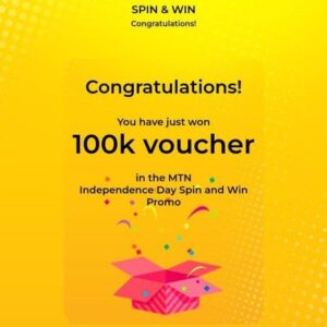 Mtn Spin & Win Promo 2022