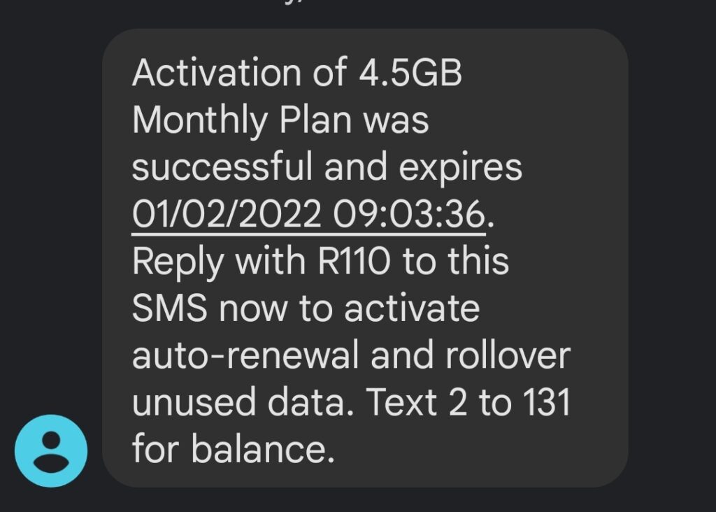 Mtn 9GB For 2000