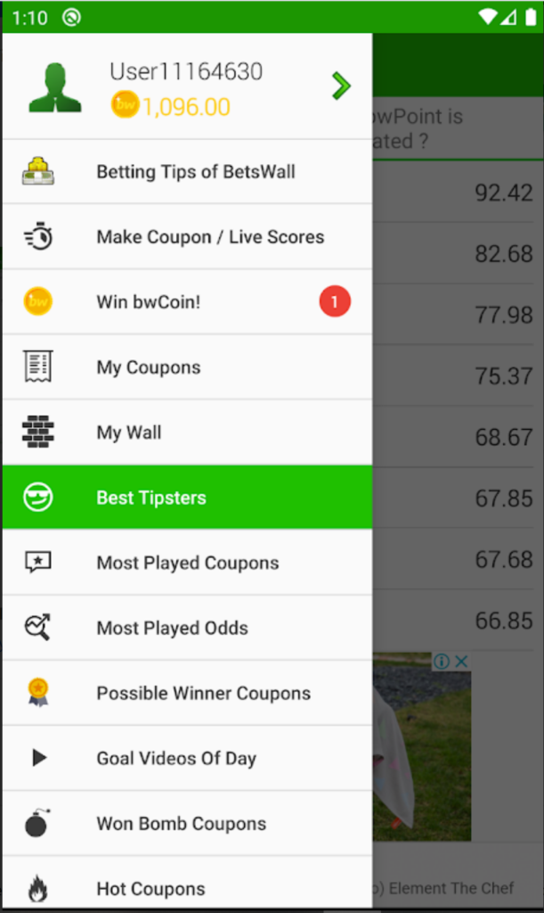 Betswall Apk