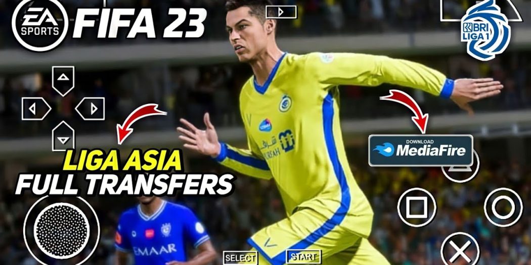 FIFA 23 PPSSPP Asian league