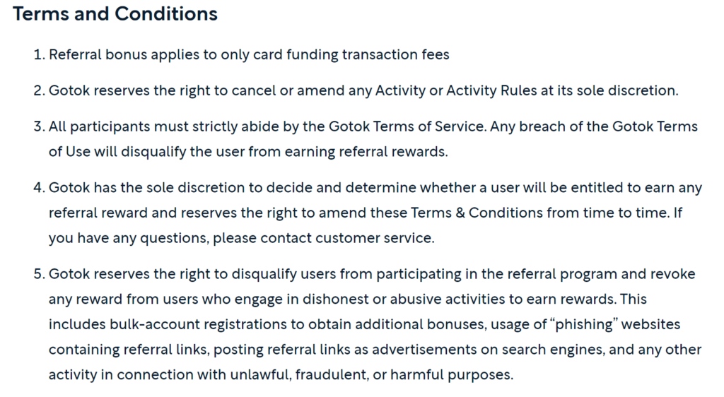 gotok app referral terms