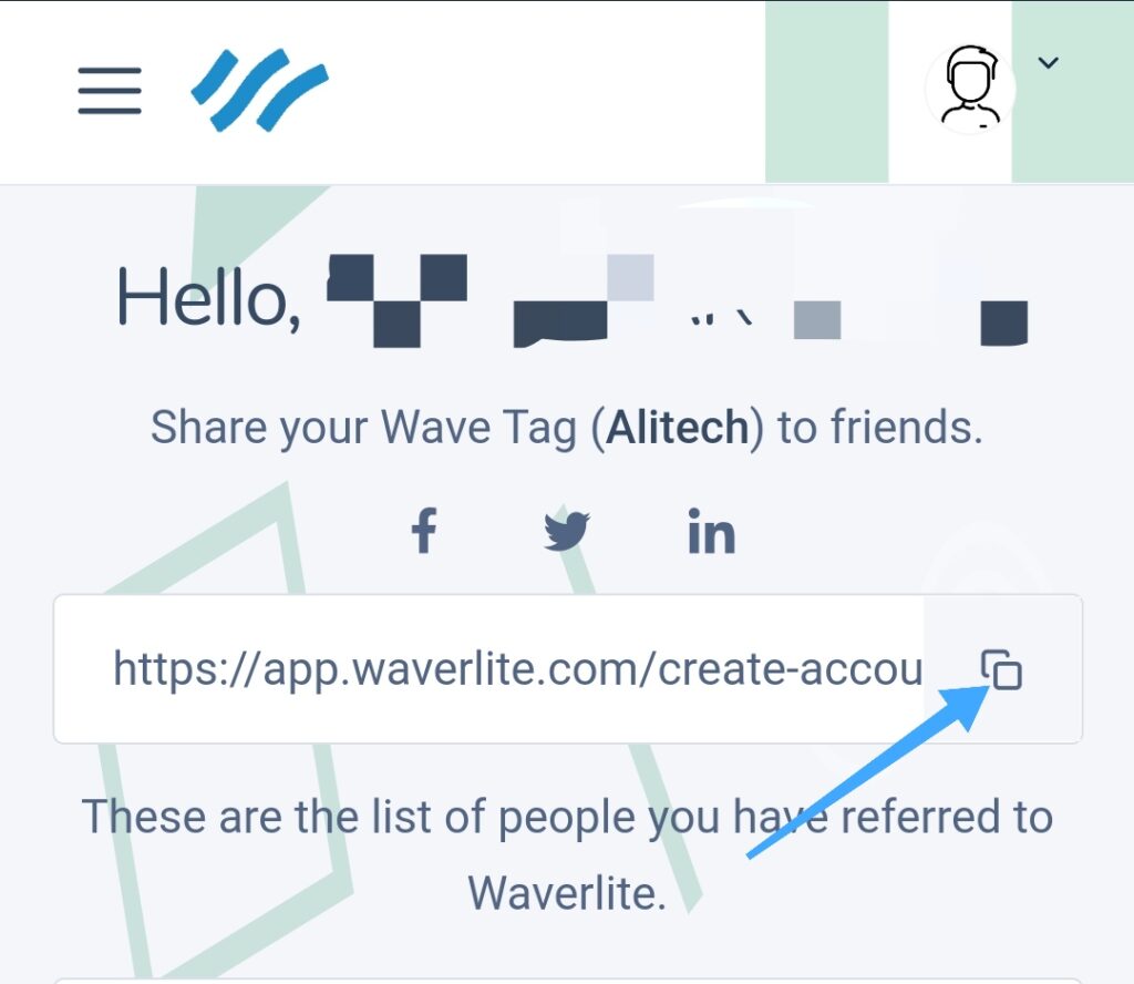 waverlite referral bonus