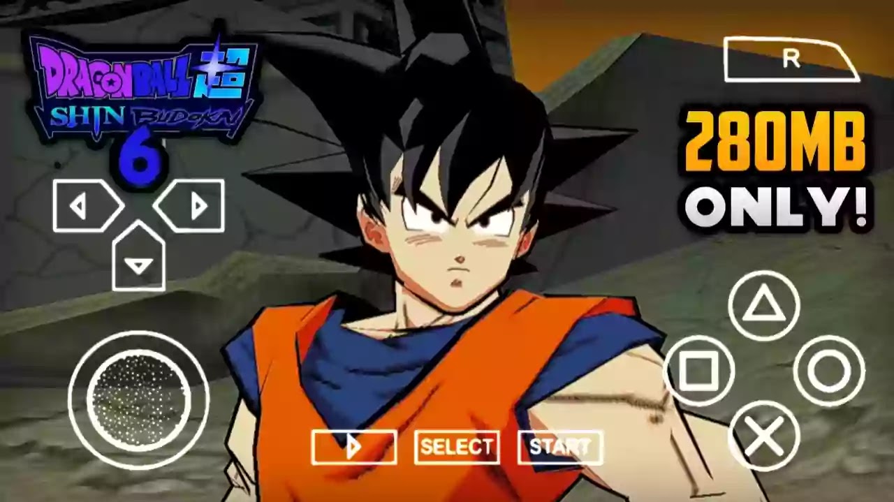 MELHORES JOGOS DO DRAGON BALL PARA PPSSPP DE 2023! 