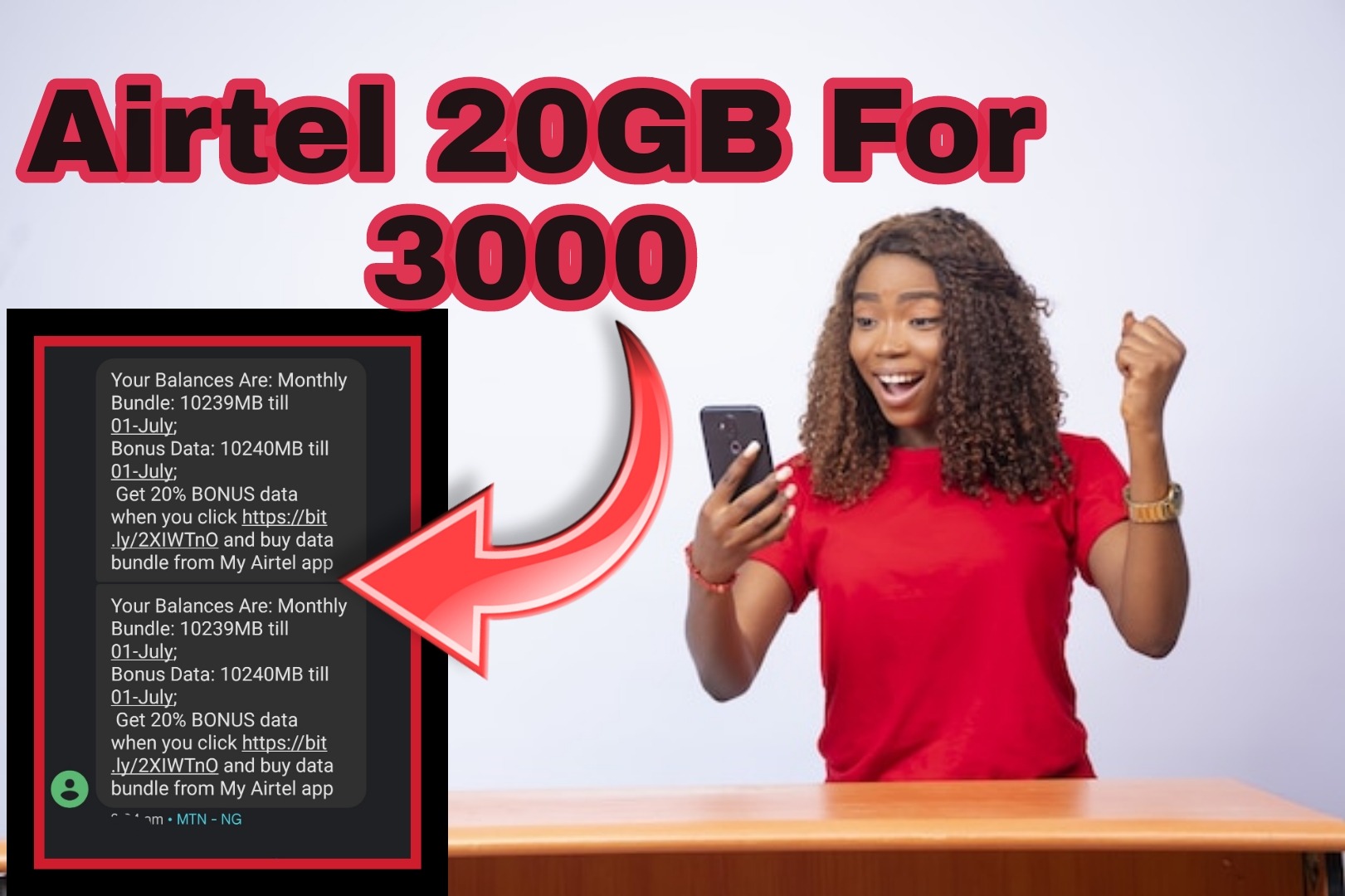 How To Get Airtel 20GB For 3000