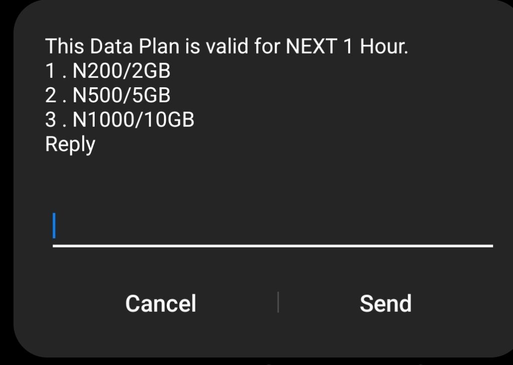 Airtel Hourly Bundle