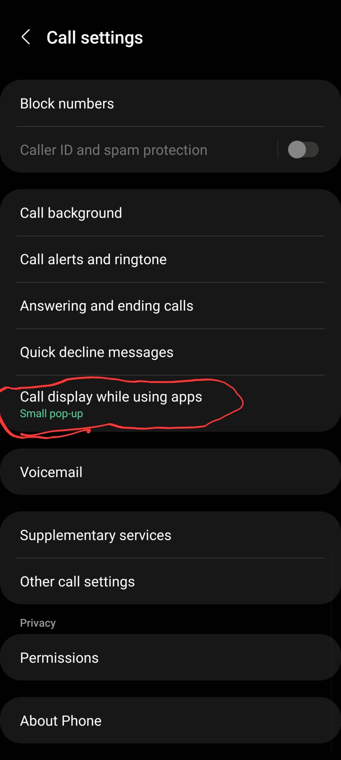 How To Change Your Call Display While Using Apps