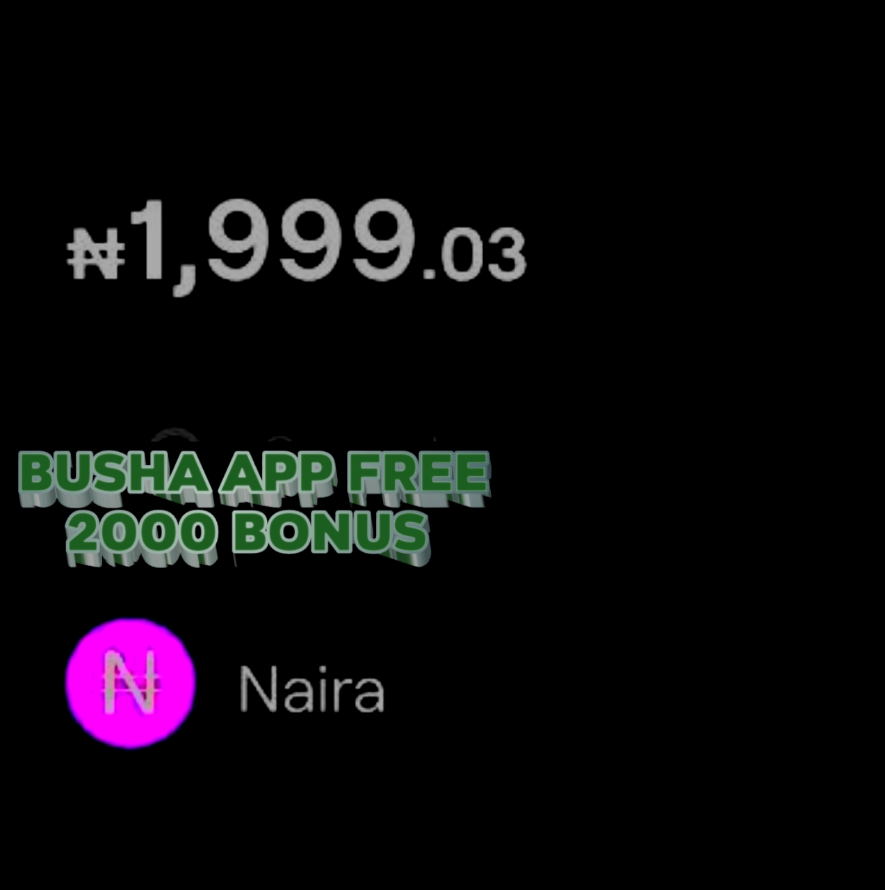 Busha Promo: Get Free 2000 For Independent Day Promo