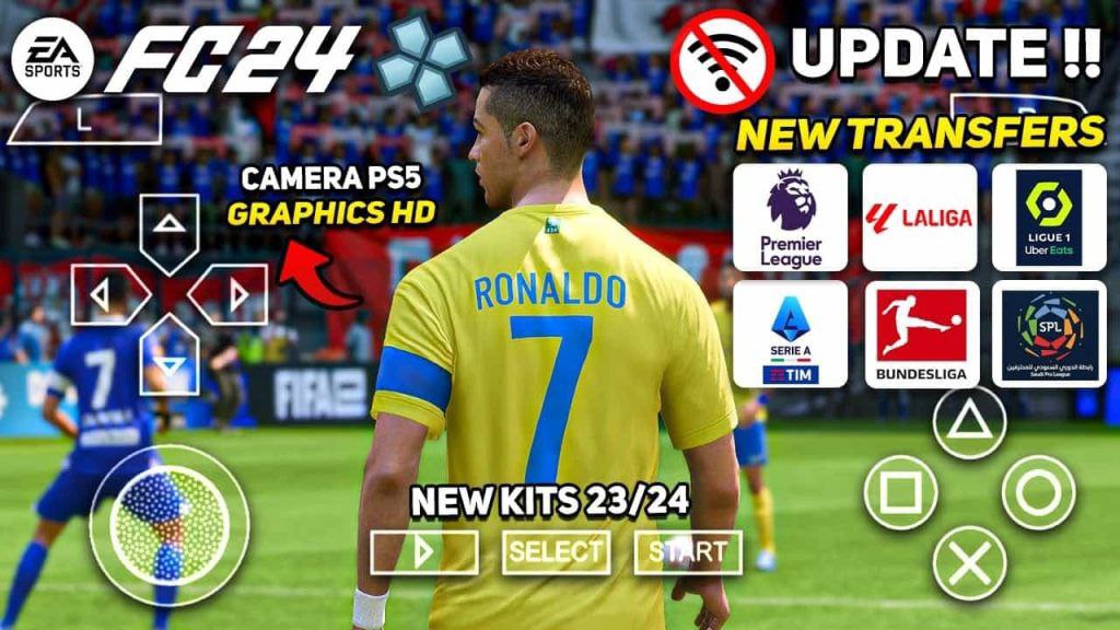 EA Sports FC 24 PPSSPP – FIFA 24 PSP ISO Download 