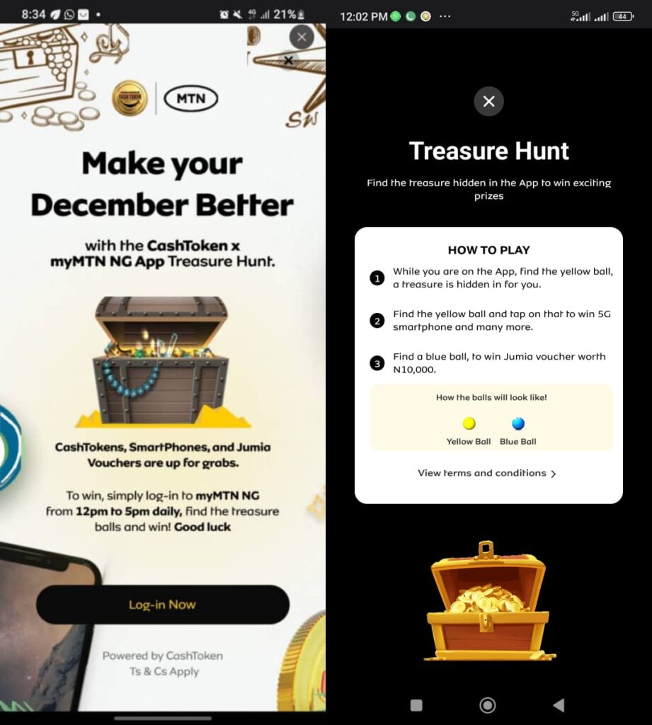 How To Play The Mtn Christmas Treasure Hunt 