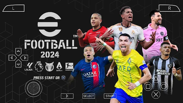 Pes 2024 PPSSPP ISO PS5 Camera eFootball Download 