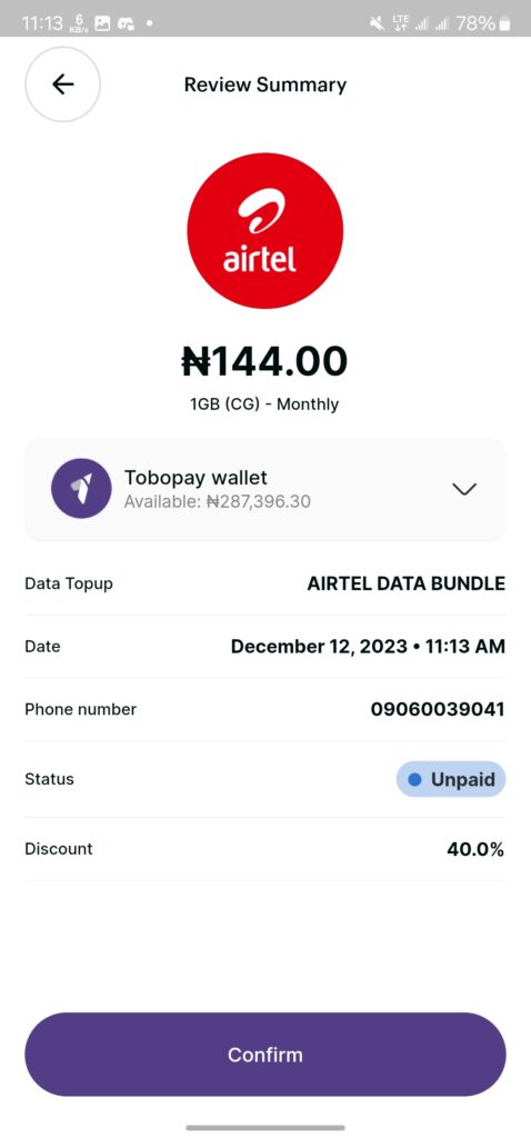 ToboPay App