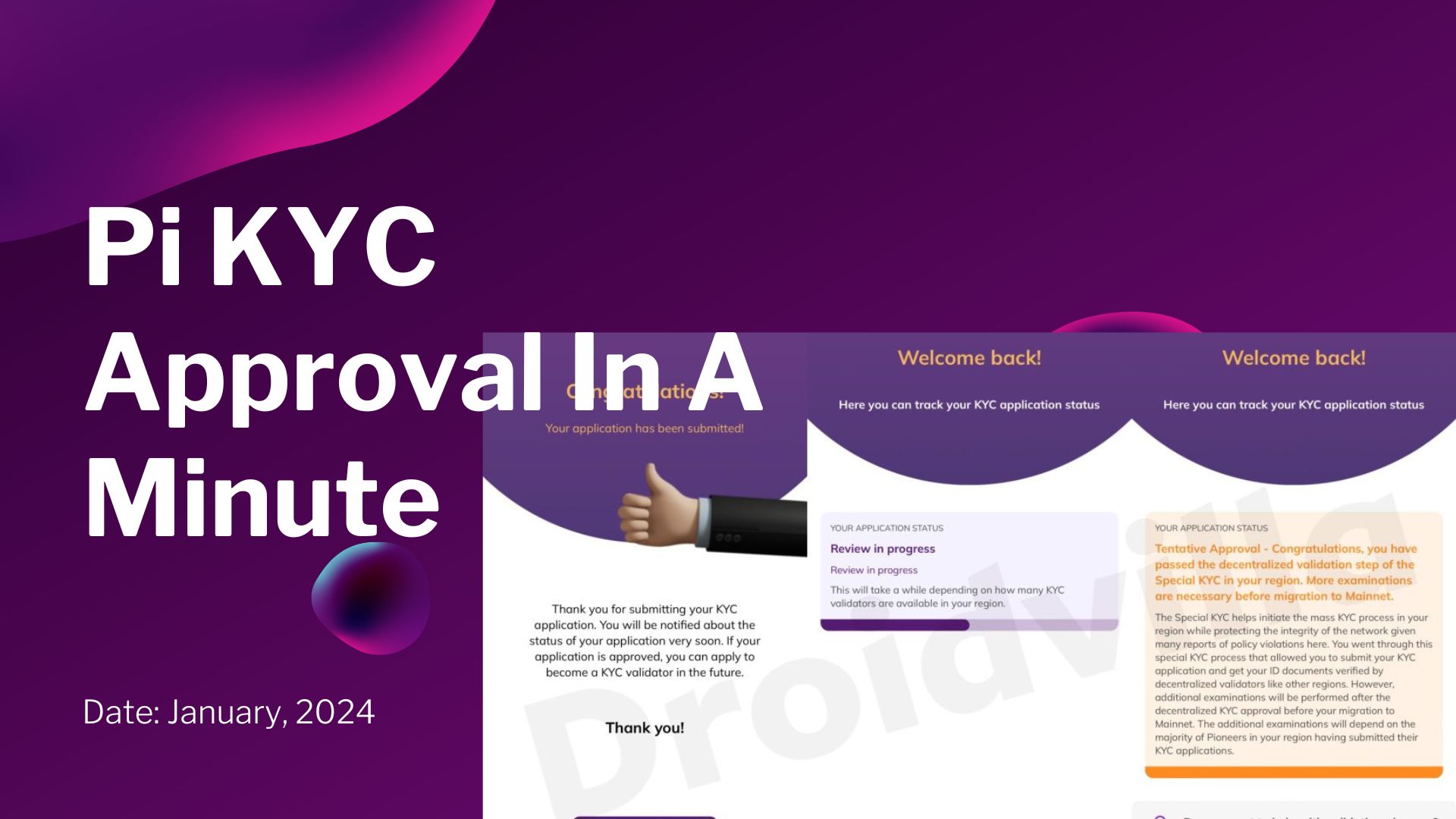 How To Get Pi KYC Approval Done In 1 Minute 2024