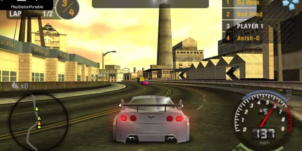 Need For Speed PPSSPP Highly Compressed Zip File Download For Android ...