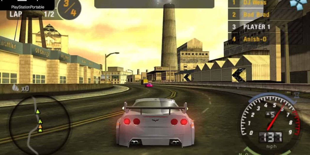 Need For Speed PPSSPP