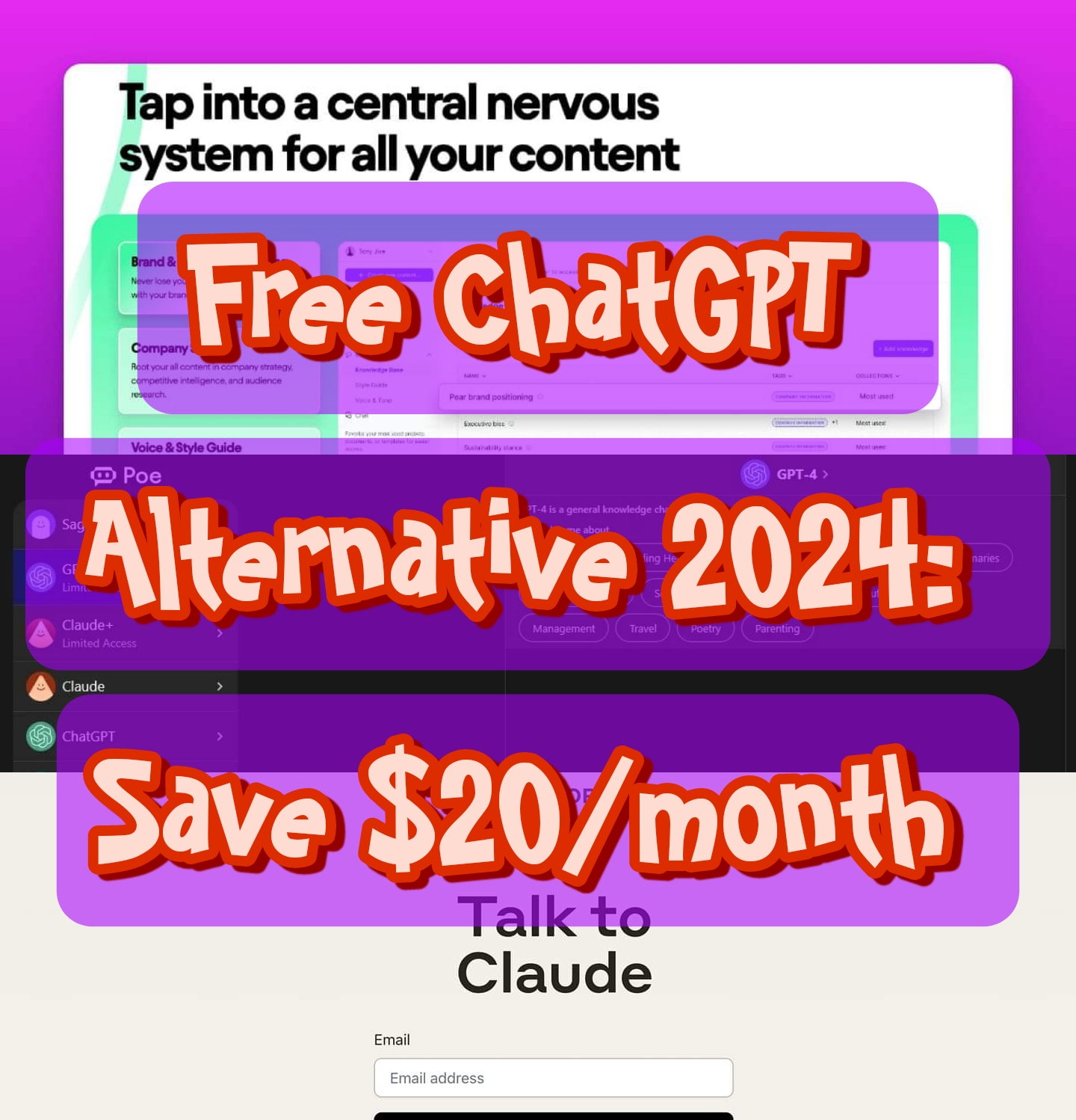 Free ChatGPT Alternative 2024