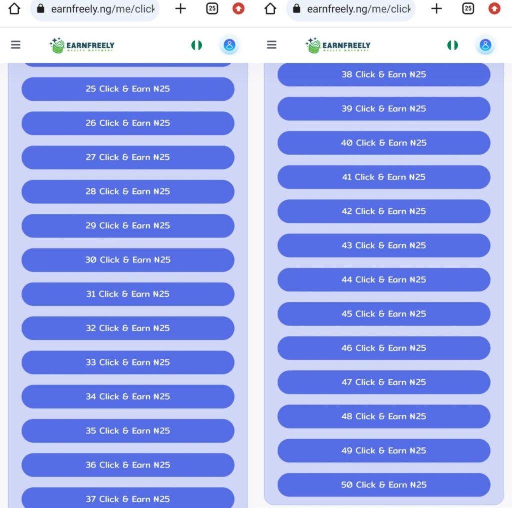 Earnfreely.ng Review